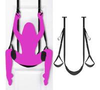 Sex Swing Ceiling Adult Sex Slingshot Swing for Adults Couples Over The Door, Frequent Flyer Door Swing Adult Pure Romance Heavy Duty Hold 400 Pounds BDSM Funiture Bedroom Toys for Women Sweatshirt