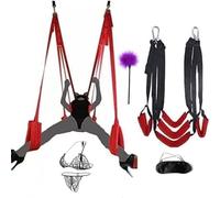 Sex Swing Indoor Ceiling Swing with Sexual Restraint Suitable for Couples 400 Pound Adult Love Strap Suitable for Adult Couples, with Adjustable Sweater Yoga