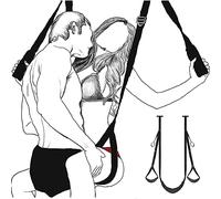 Sex Swings for Doors 150Kg (330Lb), Adult Swing Seat Indoor, BDSM Swingdoor for Free Standing, Swings for Adults Over The Door, Bondage Set SM Sex Toys for Couples Flirt Play Fetish Cosplay