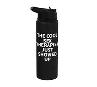 Sex Therapist Apparel - Funny Cute Therapists Design Stainless Steel Insulated Water Bottle