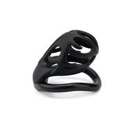 Sex Toy Chastity Cage Plastic Cock Device with Invisible Lock, Adjustable Rings, Lightweight Penis Accessory for Men Adult Bondage Gear Couples Role Play