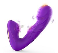 Sex Toy Dildo Vibrator - 3 in1 Sex Clitoral Stimulator for Women with 10 Flaping Modes&10 Flaping G Spot Vibrators Adult Sex Toys