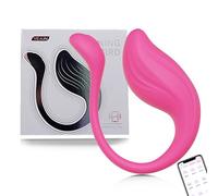 Sex Toy Vibrator Adult Toys Remote Control Vibrator with Phone Control, Couples Sex Toys4couples with 9 Vibrating Modes, Soft and Quiet, Bullet Anal Toys G Spot Vibrators (Pink)