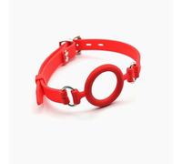 Sex Toys Alternative Leather Restraints Ball Mouth Silicone Ball Gag Erotic Slave Adult Game Open O-Ring Gag Adjustable Strap Bondage for Adult Women