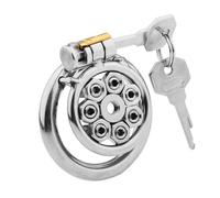 Sex Toys Chastity Cage Chastity Lock Stainless Steel Male Metal Beginner Device Penis Ring Prevent Erection Couple SM Penis Cage