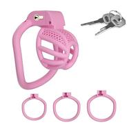 Sex Toys Chastity Device Lock Penis Cage Training Inverted Cage with Cock Rings Invisible Male Abstinence Rooster Sissy BDSM Bondage to Prevent Erection Bondage for Men