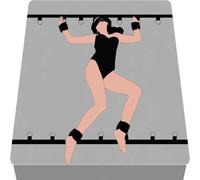 Sex Toys for Couples - Bed Restraints, BDSM Bed Restraints for Adult Play, Sex Toys for Women, Adjustable Bed Restraint Set, Bedroom Bondage for Prime Play, Sex Toyscouples for Couples