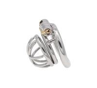 Sex Toys Inverted Chastity Cage Cock Cage Penis Ring Chastity Lock Device Sexual Stimulation SM Hollow Carved Design for Men Constraints Prevent Erections