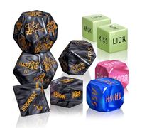 Sex Toys Position Sex Game Sex Dice,Adult Couple's Game Sex Dice Sex Toys for Bedroom Pleasure -Sex Position Dice with Sex Pictures for Date-Night Fun Couple Games 9pcs Sex Dices Novelties
