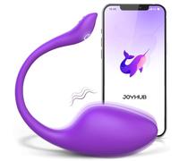 Sex Toys Vibrator for Women Men - Wearable Panty Dildo Vibrators with 9 Vibrations, G spot Clitoral Anal Vibrators, Sex Toy for Women Couples, Rechargeable APP Remote Control Adult Toys - Purple
