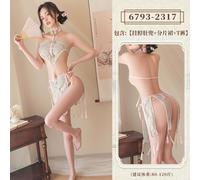 Sex uniform temptation passion lace belly pocket fringed retro sharding skirt national tide style Dunhuang flying cheongsam