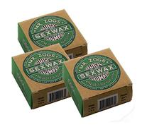 Sex Wax Quick Humps Coconut (Choose Temperature) (3X Cool to Mid Warm, 3 Pack)