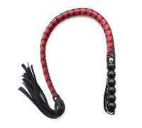 Sex Whip for Adults BDSM Bondage Whip SM Fetish Spanking Whip Crop Sex Flogger Sex Toy for Couples Role Play Cosplay Whip Flirt SM Sex Toy Accessories Erotic Soft and Skin Friendly Leather Whips