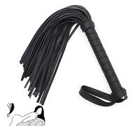 Sex Whip for Adults Play,42Cm Leather Whips for Sex Play, Soft Comfortable and Skin Friendly BDSM Whip Flogger Erotic, SM Sex Toys for Couples Flirt Play Fetish Cosplay