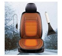 SEXIPLEXIX Super warm and comfortable professional, , Non-Slip Easy Install Winter Driving Kit, heated car seat cover,brown-Single-seater