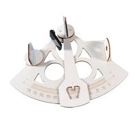 Sextant Navigation Tool, Wooden Diy Model, Sailor Learning Kit, Educational Experiment Set, for Children Hands on Learning Navigation Practice Office Decor Collectibles Stem Teaching Assembly 20x6cm