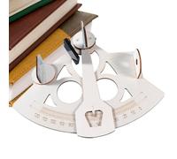 Sexton Navigation Instrument - Wooden DIY Model Kit, Educational Sailor Sextant Assembly Toy, Nautical Maritime Display Collectible Office Desk Decor | STEM Science Learning Kit,for Kids Adults