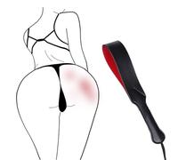 Sexual Abuse Hand Slap with Heart Shaped Cat Claw, Black Leather Spanking Paddle for Couples to Enhance Feelings SM Conditioning Stimulation Games (Spanking)