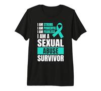 Sexual Abuse Survivor Sexual Assault Awareness Premium T-Shirt