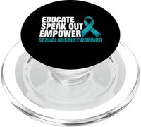 Sexual assault awareness Sexual abuse PopSockets PopGrip for MagSafe