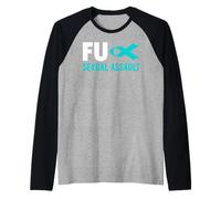 Sexual Assault Awareness Shirt - Fu Sexual Assault Awareness Raglan Baseball Tee
