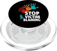 Sexual Assault Awareness Shirt - Stop Victim Blaming PopSockets PopGrip for MagSafe