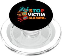 Sexual Assault Awareness Shirt - Stop Victim Blaming PopSockets PopGrip for MagSafe