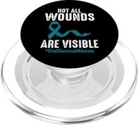 Sexual Assault Prevention Sexual Assault Awareness Month PopSockets PopGrip for MagSafe