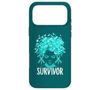 Sexual Assault Women Teal Butterflies Survivor Case for iPhone 17 Pro Max