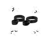 Sexual Bondage BDSM Restraints for Adult Wrist to Thigh Cuffs Set for Couples Sex Toy Adjustable Handcuffs Leg Strap Sex Restraint for Lovers SM Sex Game