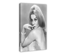 Sexy Actress Ann Margret Poster Canvas Poster Wall Art Decor Print Picture Paintings for Living Room Bedroom Decoration 08x12inch(20x30cm)