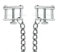 Sexy Adjustable Nipple Clamps with Erotic Bondage Chain Link