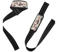 Sexy Anime Maid Tanned Skin Weight Lifting Straps Neoprene Padded Wrist Wraps Gym for Workout, Gym, Powerlifting, Bodybuilding