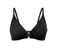 Sexy Bra for Women Non-Wired Big Breast Bralette for Women Push Up Leather Color Deep V Neck Front Closure No Wired Seamless Bra Comfortable for Women