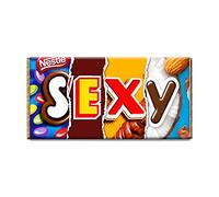 Sexy Chocolate Bar Wrapper Novelty Funny Gift Present For Birthday Valentine Anniversary #63 (with chocolate)