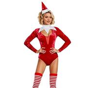 Sexy Christmas Outfits for Women Lace Ruffles Fancy Dress | Polyester Material, Evening Party, Masquerade Ball, Formal Events, Holiday Season, Elegant Look, Lace Details, Floral Accents
