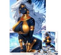 Sexy Cleopatra Jigsaw Puzzles 1000 Pieces for Adults Peaceful Calm Stress Relief Mindful Peaceful Leisure Game (38X52cm)