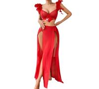Sexy Cosplay Outfits Anime Lingerie Set Princess Leia Prisoner Roleplay Costume Slave Metallic Halloween for Women Naughty