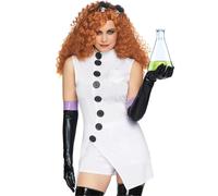Sexy Costume for Women Leg Avenue Mad Scientist Blanc S