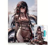Sexy Dragon Lady Adults Puzzles 1000 Piece Jigsaws Mind Exercise Toy Relaxed Mind Design Assembly Santa Wish Gift 50x75cm