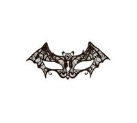 Sexy Eye Mask Black Bat Lace Mask Vampire Bat For Women Venetian Lace Masks Masquerade Half Face Eye Masks Lady Girls Cosplay Carnival Halloween Party Prom Accessory(Pack Of 1)