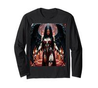 Sexy Fallen Angel - Demon Girl - Devil Girl Pinup Ver #2 Long Sleeve T-Shirt