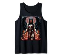 Sexy Fallen Angel - Demon Girl - Devil Girl Pinup Ver #2 Tank Top