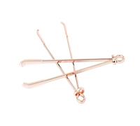 Sexy Flirt Nipple Clamps Sex Toys BDSM Labia Breast Stimulation Massager Nipple Clamps with Chain Clips Fetish Slave Rosy One Size