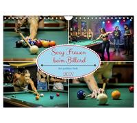Sexy Frauen beim Billard (Wandkalender 2027 DIN A4 quer), CALVENDO Monatskalende