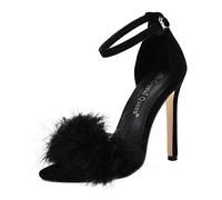 Sexy Heels for Women Naughty Stilettos Ankle Strap High Heels Sandals Open Toe Fashion Party Dress Work Evening Party Prom Wedding Bridal Heeled Shoes
