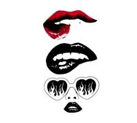 Sexy Kiss Temporary Tattoo Sticker Waterproof And Long-lasting Long-lasting Stickers