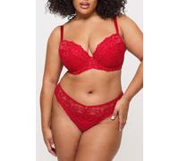 Sexy Lace Padded Plunge Bra Ann Summers Red 34A