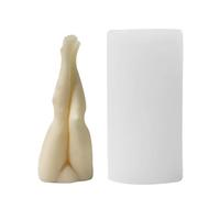 Sexy Legs Silicone Candle Mold | Novelty Women Legs Shape Silicone Molds for Candle Making - Tools for Soap Pendant Pla-Ster Carving and Dessert Baking