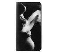 Sexy Lip Girl Smoking PU Leather Flip Case Cover For Samsung Galaxy A6+ (2018), J8 Plus 2018, A6 Plus 2018
